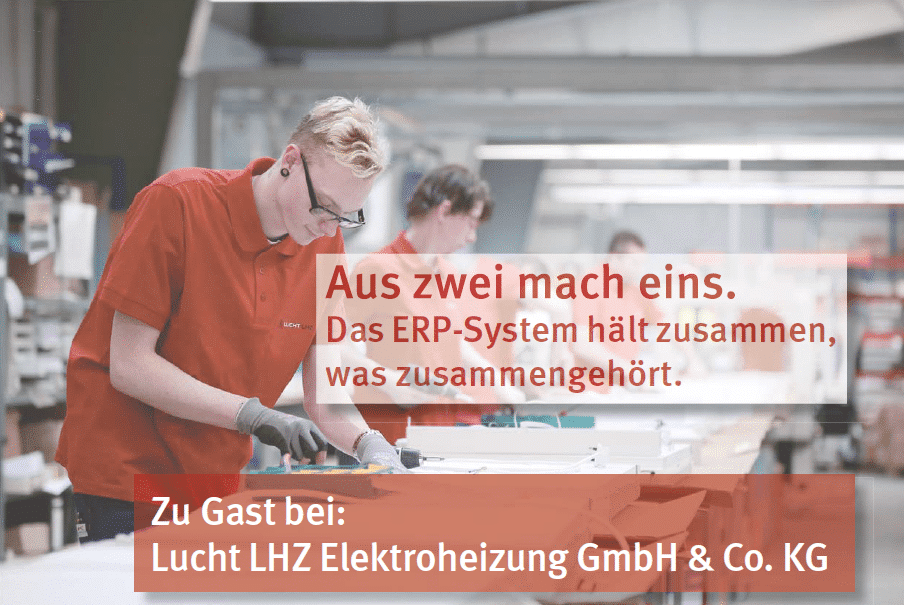 ERP-System DELECO® für effiziente Produktion unserer Elektroheizungen