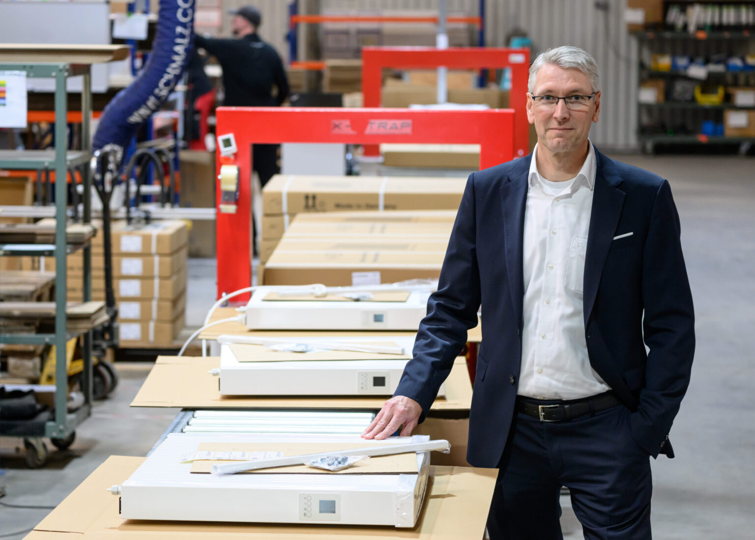 Produktion von Elektroheizungen bei Lucht LHZ, Hersteller von Elektroheizungen für OEM-Partner