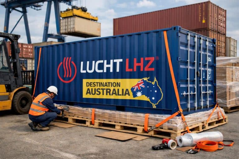 Elektroheizungen von LUCHT LHZ erobern Australien