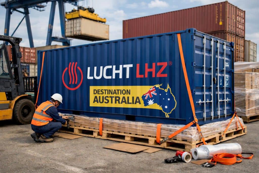 LUCHT LHZ electric heaters are conquering Australia