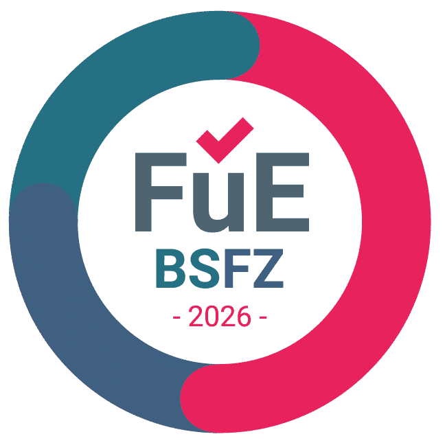 BSFZ 2026 certificate from the Research Allowance Certification Body for LUCHT LHZ, a manufacturer of electric heating systems